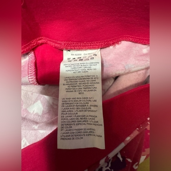 Women’s Puma Archive Logo Leggings Pink White Size Small - Picture 10 of 16